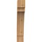 Ekena Millwork 5 1/2"W x 24"D x 32"H Merced Smooth Knee Brace, Western Red Cedar BRC06X24X32MRC00SWR - alternate 4